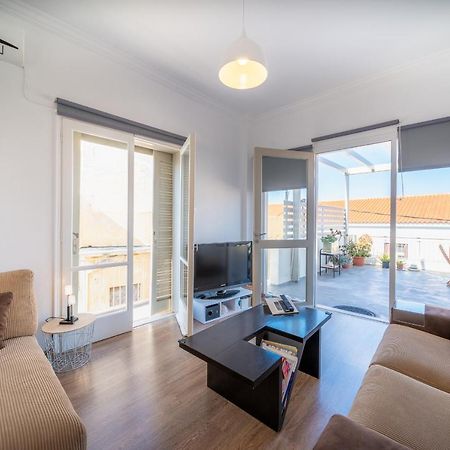 Apartmán The Roof - Flat Sea View In Aegina Town Exteriér fotografie