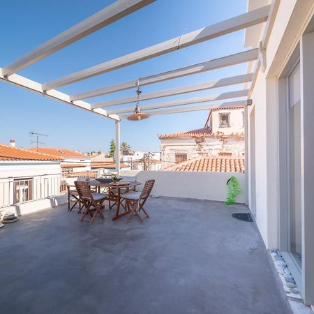 Apartmán The Roof - Flat Sea View In Aegina Town Exteriér fotografie