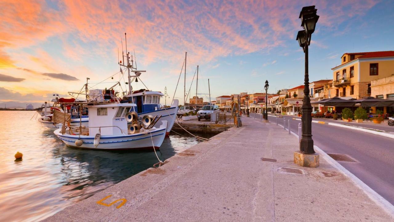 Apartmán The Roof - Flat Sea View In Aegina Town Exteriér fotografie