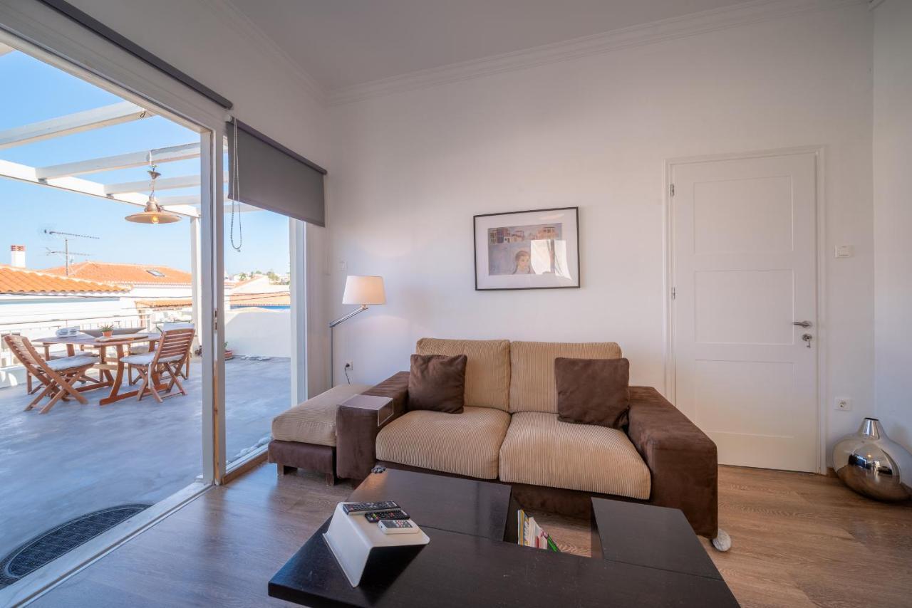 Apartmán The Roof - Flat Sea View In Aegina Town Exteriér fotografie